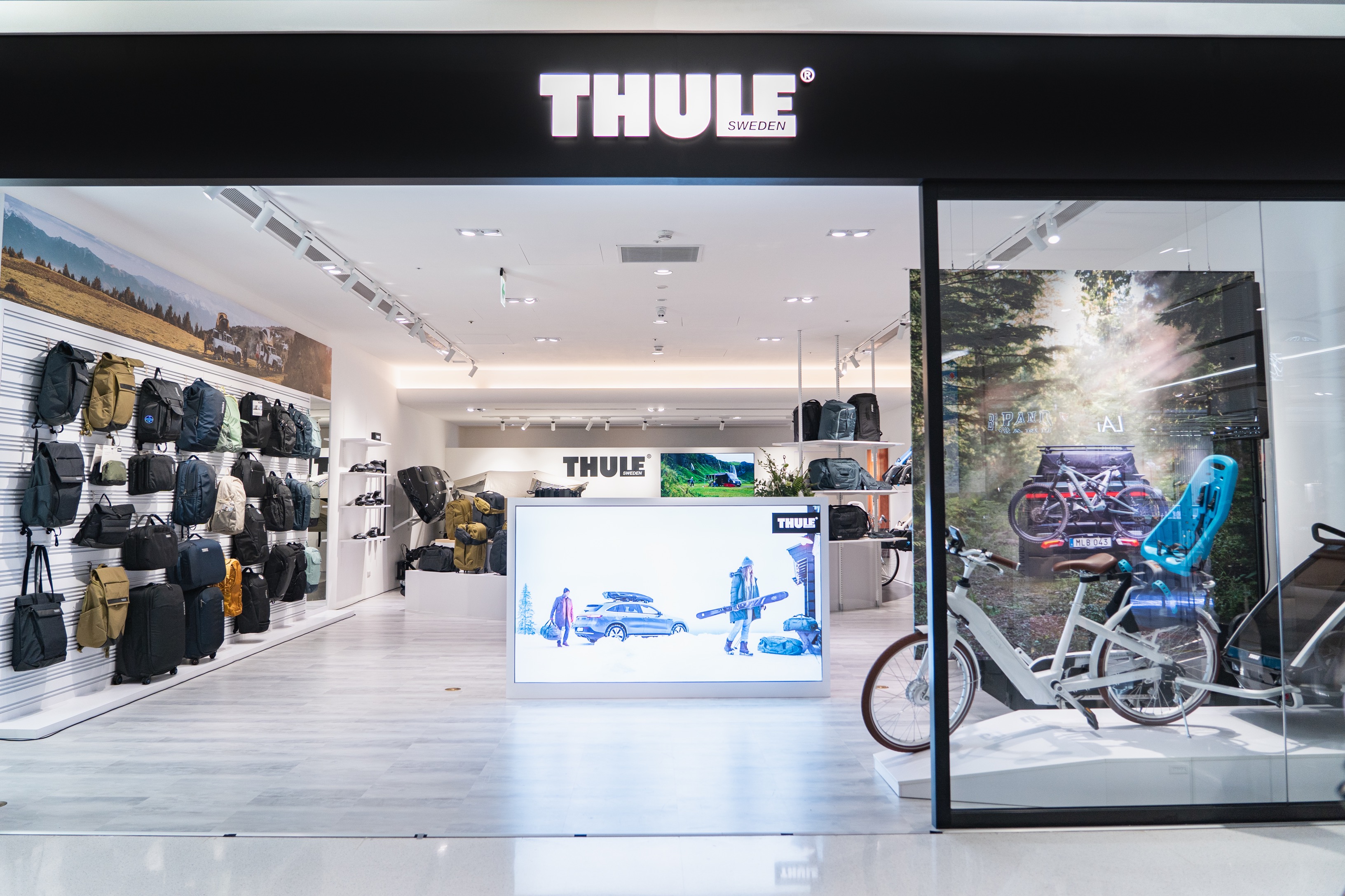 全球戶外生活精品品牌THULE 全台第一家生活概念店 領先全球與百貨獨創一站式車用裝備服務 立足戶外
