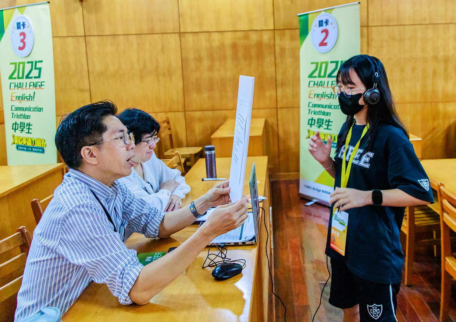 結合TOEIC Bridge測驗和闖關競賽，讓學生走出教室，活用英語聽讀說能力！